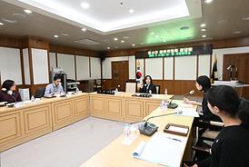 청소년 참여위원회 정담회