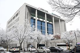 폭설에 따른 의정부시의회 전경