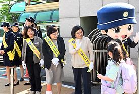 가능초교 스쿨존 캠페인