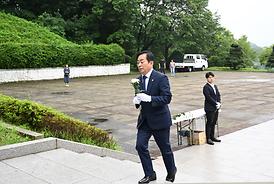 제9대 의정부시의회, 후반기 의장단 현충탑 참배