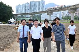 신곡새빛정원 해바라기 파종 행사