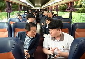 의정부 학생 통합버스 개통식(의여고 체육관)