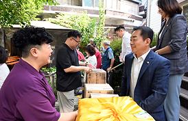 추석맞이 사회복지시설 위문(나눔의 샘, 꿈땅)