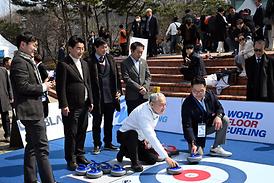 세계여자컬링선수권대회 개막식(빙상경기장)