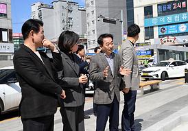 택시쉼터 개소식(의정부역 서부광장)