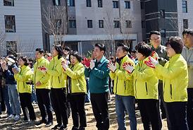 제80회 식목일 기념 봄철 나무심기 행사(산곡동 177-6)