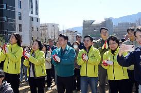 제80회 식목일 기념 봄철 나무심기 행사(산곡동 177-6)