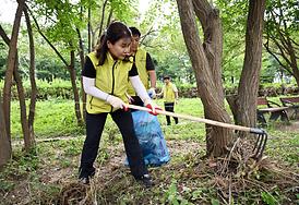 의정부시의회, 중랑천 등 집중호우 피해 복구 동참