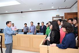 새마을 회장단 의정부시의회 방문