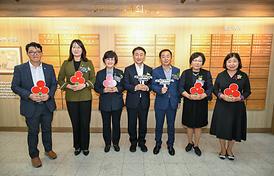 의정부시 기부자 명예의 전당 제막식