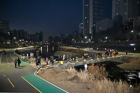 2026 의정부 해맞이 산책, 하천길 따라 새빛까지