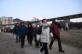 2026 의정부 해맞이 산책, 하천길 따라 새빛까지