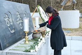 2026년 새해맞이 현충탑 신년 참배(자일동 현충탑)