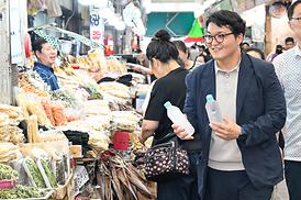 의정부전통시장 폭염예방물품 나눔행사