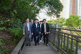 추동숲정원 무장애행복길 개통식