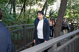 추동숲정원 무장애행복길 개통식