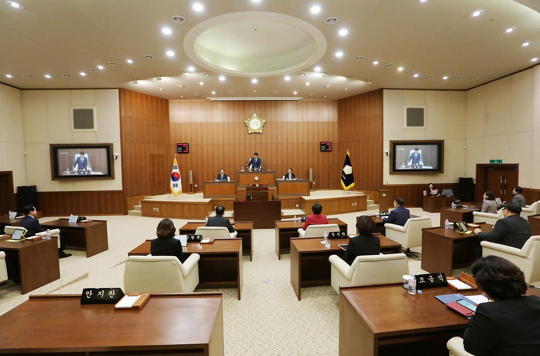 의정부시의회 제285회 제2차 정례회 폐회, 2018년도 회기 마무리1