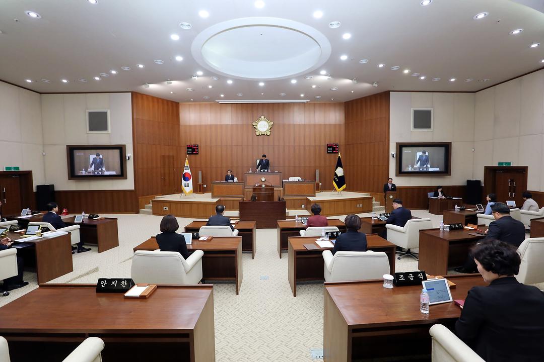 의정부시의회, 제288회 임시회 개회1