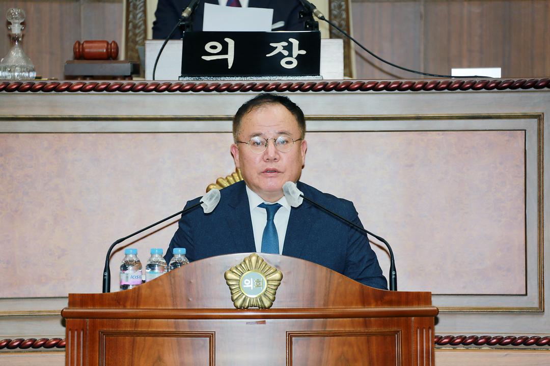 김정겸 의원, 제298회 제1차 정례회 제1차 본회의 5분자유발언1