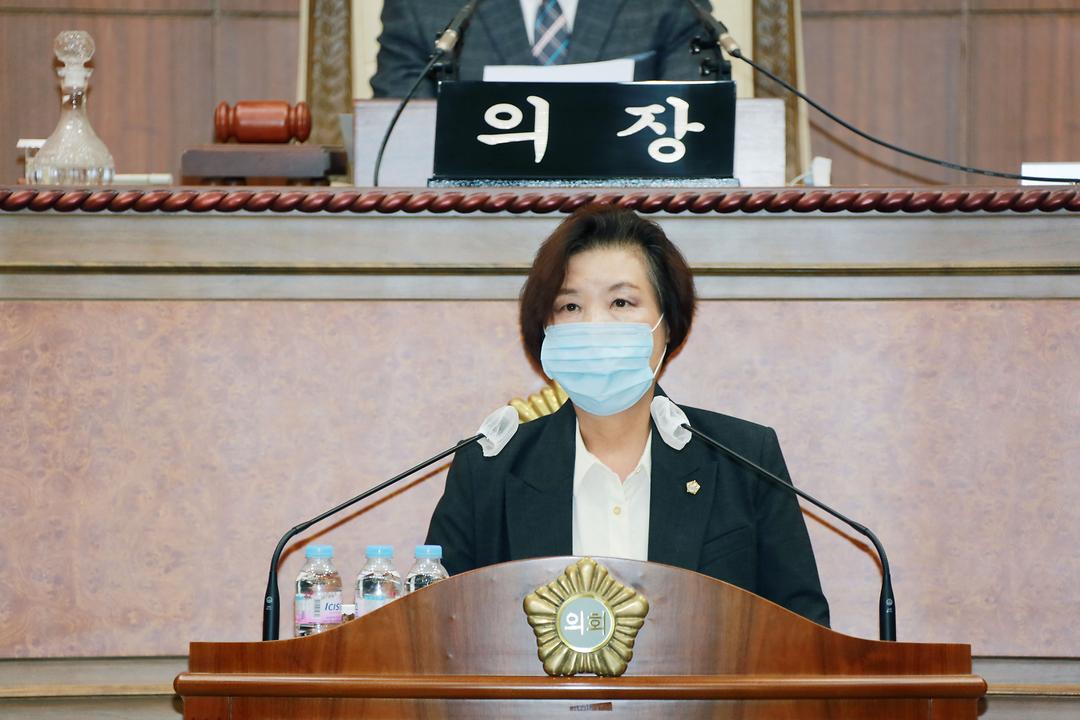 김영숙 의원, 제298회 제1차 정례회 제2차 본회의 5분자유발언1