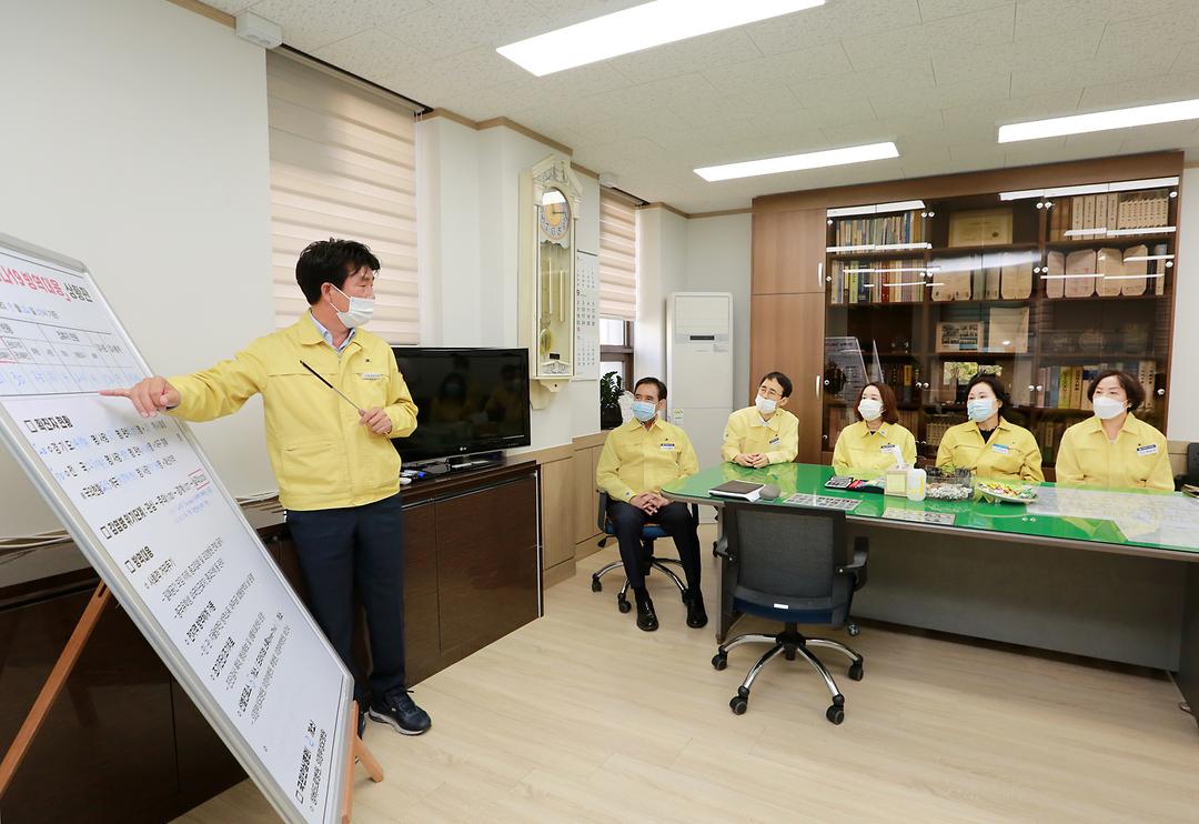 의정부시의회 코로나 19 대응 위해 보건소 방문, 현장 중심의 의정활동 펼쳐...1