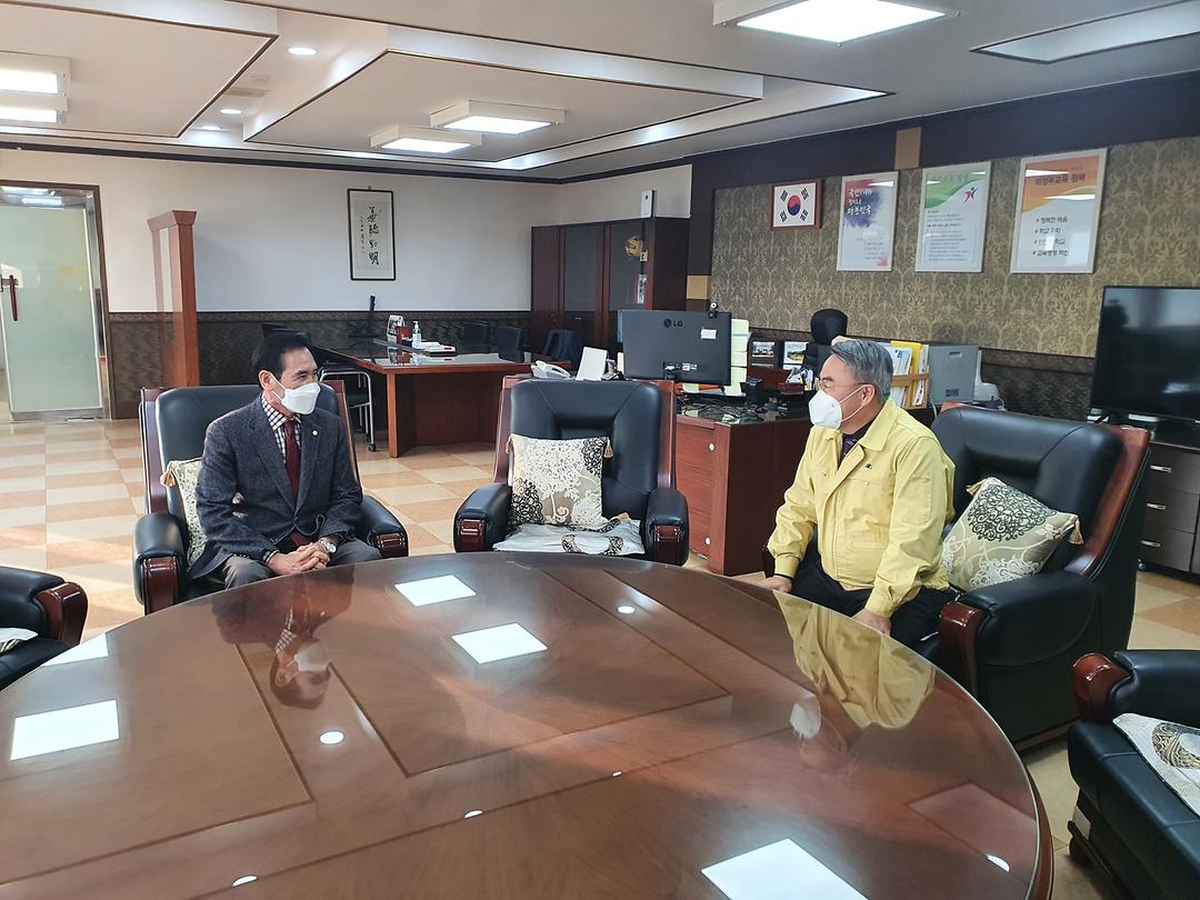 의정부시의회, 의정부교육지원청 방문1