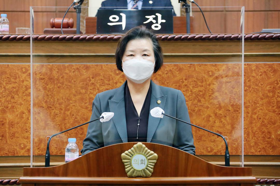 김영숙 의원, 제302회 제2차 정례회 제3차 본회의 5분 자유발언1