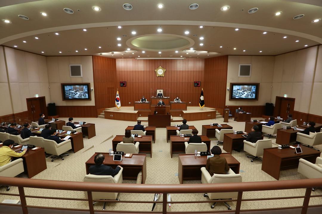 의정부시의회, 제303회 임시회 개회1