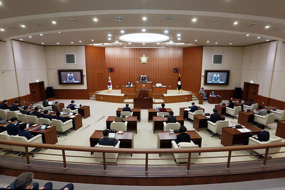 의정부시의회, 제309회 임시회 개회1