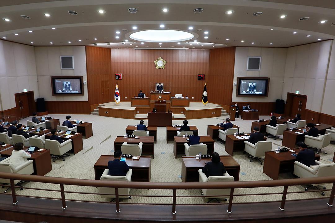 의정부시의회, 제313회 원포인트 임시회 개회1