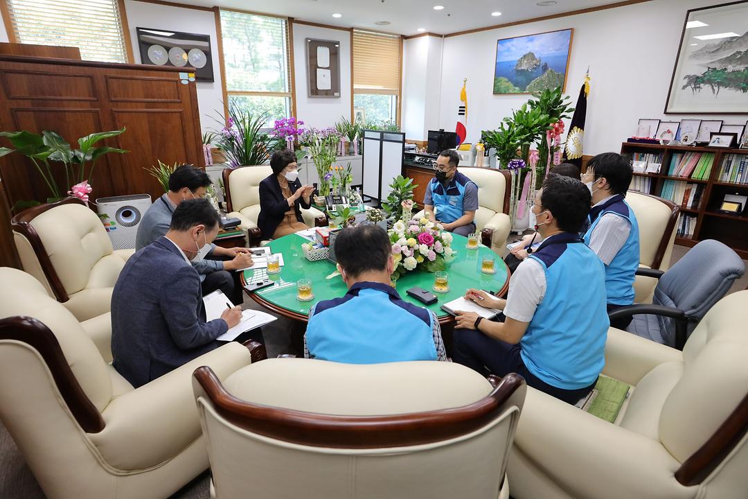 의정부시의회, 시 공무원‧공무직 노조와 간담회 가져3