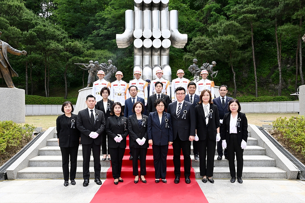 제68회 현충일 추념식 참석1