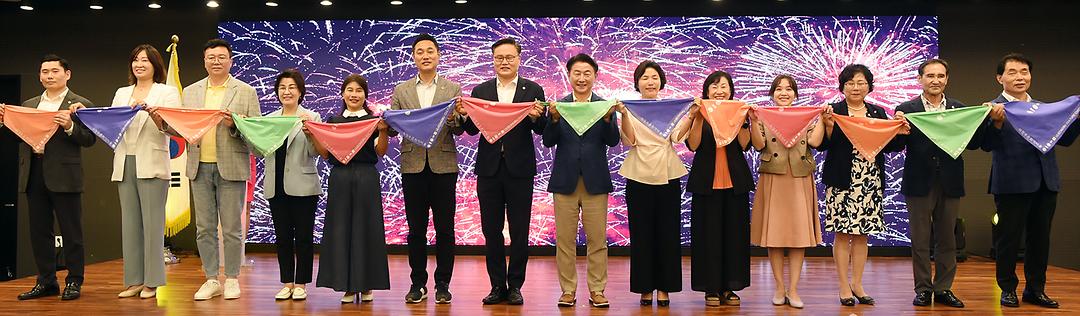 의정부시의회, 의정부문화역 이음 개관식 참석1