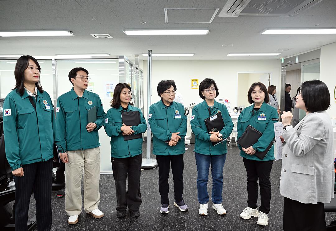 의정부시의회 행정복지위원회 행정사무감사 대비 현장 확인1