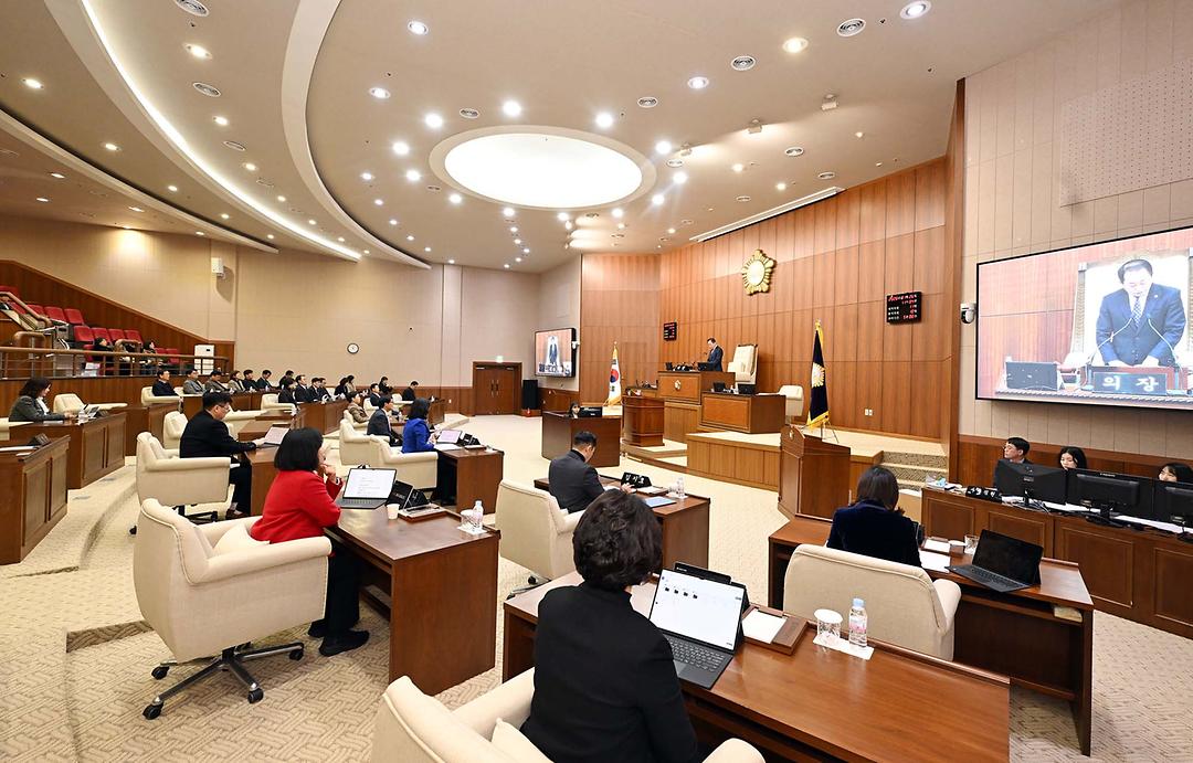 의정부시의회, 제341회 임시회 개회1