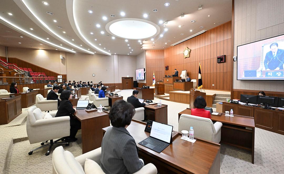 의정부시의회, 제343회 임시회 개회1